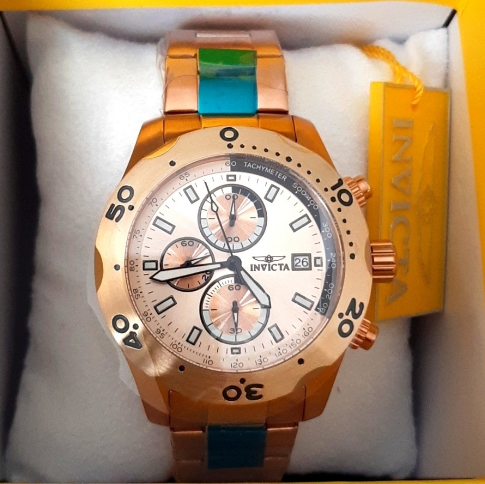 Invicta 🏅Specialty 🏅Collection🏅 in Rose Gold🏅 *NWT* 🏅#17755🏅